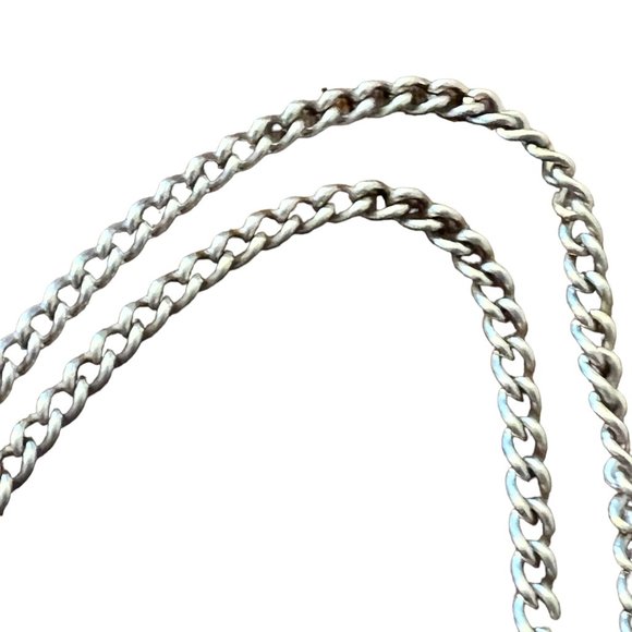 French Army Issued Dog Tag & Chain Unused VTG 1960s Original 14" Chain 1.75" Tag - Picture 8 of 14